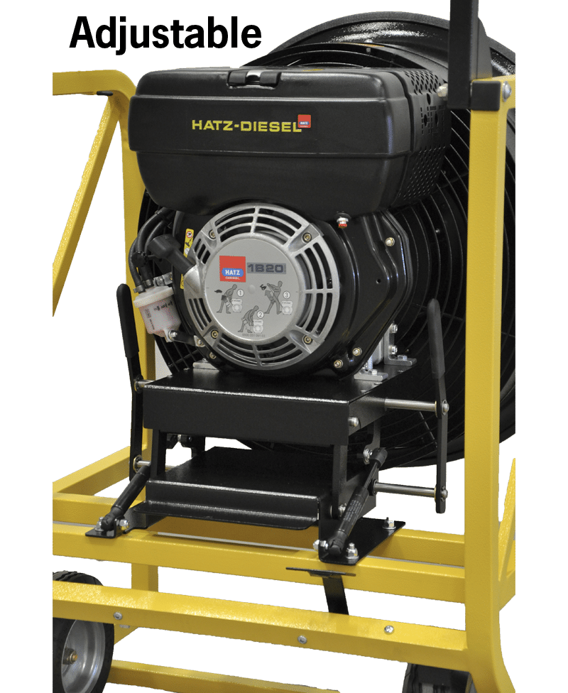 Aircraft Brake Fan Super Vac Ventilation Fans