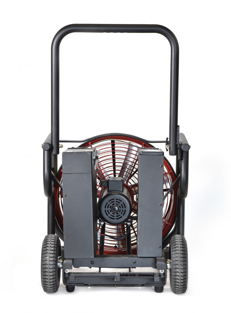 V18B, Battery Powered, Variable Speed PPV Super Vac Ventilation Fans