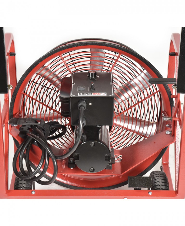 720-EVS, Electric, Variable Speed PPV | Super Vac Ventilation Fans