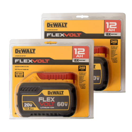 Battery Additions: DeWalt FLEXVOLT 12Ah Batteries (2 Pack) (BD12-X2)