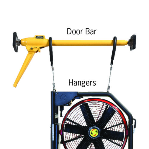 Door Bar/Hanger for PPVs and Smoke Ejectors