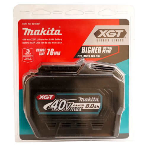 Battery Additions: Makita XGT 8Ah Batteries (2 Pack) (BK08-X2)