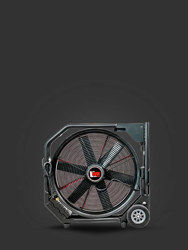 DeWalt Battery Powered Fans | Super Vac DeWalt Battery Fan V16-BD