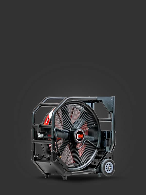 DeWalt Battery Powered Fans | Super Vac DeWalt Battery Fan V16-BD